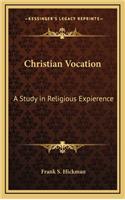 Christian Vocation