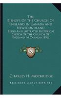 Bishops of the Church of England in Canada and Newfoundlthe Bishops of the Church of England in Canada and Newfoundland and