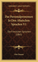 Personalpronomen In Den Altaischen Sprachen V1