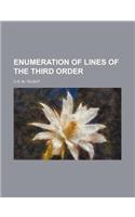 Enumeration of Lines of the Third Order: (English)