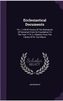 Ecclesiastical Documents