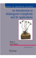 Introduction to Kolmogorov Complexity and Its Applications