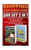 Shipping Container Home Box Set 2 in 1