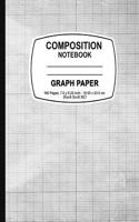Graph Paper Notebook: Black and White Cover, Graph Paper Notebook, 7.5 X 9.25, 160 Pages for for School / Teacher / Office / Student Composition Book