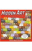 2019 Hidden Art the Ultimate Image Search Calendar 16-Month Wall Calendar: By Sellers Publishing