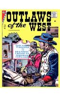 Outlaws of the West # 12: Golden Age Comics Wild West Western