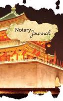 Notary Journal: 50 Pages, 5.5 X 8.5 Shanghai Nights