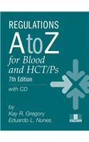 Regulations A to Z for Blood and Hct/P's