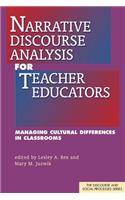 Narrative Discourse Analysis for Teacher Educators
