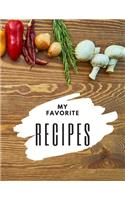 My Favorite Recipes