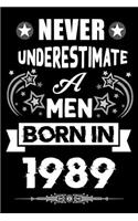 Never Underestimate A Men Born In 1989