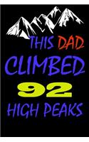 This dad climbed 92 high peaks