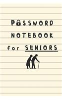 Password NoteBook for Seniors