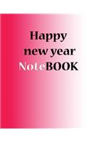 Happy New Year Notebook