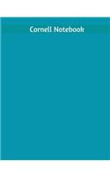 Cornell Notebook: Excellent Cornell notes notebook: College Ruled Medium Lined Journal Note Taking System for School and University - 104 pages (8.5 x 11)