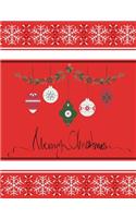 Merry Christmas Notebook
