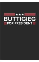 Buttigieg 2020 Notebook - Pete Buttigieg Gift - Vintage President Journal - 2020 Election Diary for Democratic Friends And Family