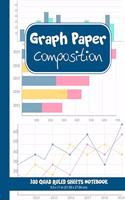Graph Paper Composition Notebook: 300 Quad Ruled Sheets (Large, 8.5x11 in. 21.59*27.94 cm)