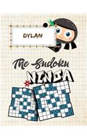 Dylan The Sudoku Ninja: Fun Sudoku Puzzle Book Collection for Boys