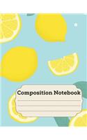 Composition Notebook: Wide Ruled Lined Paper Notebook Journal, Large (8.5 x 11 inches) - 100 Pages