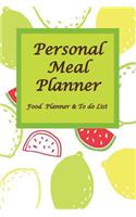 Personal Meal Planner