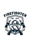 Firefighter Fire Dept.: Pocket Planner 2019 Daily Weekly Monthly Calendar Organizer