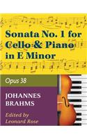 Brahms, Johannes - Sonata No. 1 in e minor Op. 38 for Cello and Piano - by Rose - International