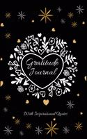 Gratitude Journal with Inspirational Quotes