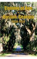 Coming of Age in Boston, Georgia 1938-1959