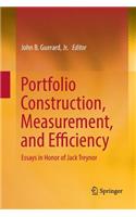 Portfolio Construction, Measurement, and Efficiency