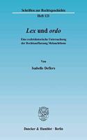Lex Und Ordo