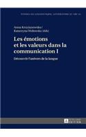 Les émotions et les valeurs dans la communication I