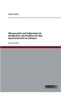 Übergewicht und Adipositas im Kindesalter. Ein Problem für den Sportunterricht an Schulen
