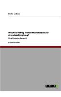 Welchen Beitrag leisten Mikrokredite zur Armutsbekämpfung?