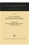 Untersuchungen über die Auswirkungen anhaltenden Stehens auf psychische Leistungen