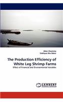 The Production Efficiency of White Leg Shrimp Farms