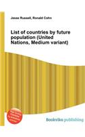 List of Countries by Future Population (United Nations, Medium Variant)