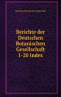 Berichte der Deutschen Botanischen Gesellschaft