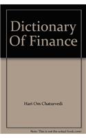 Dictionary Of Finance
