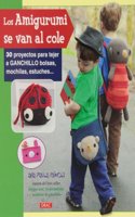 Los amigurumis se van al cole: 30 proyectos para tejer a ganchillo bolsas, mochilas, estuches
