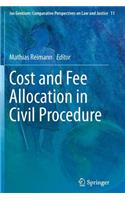 Cost and Fee Allocation in Civil Procedure