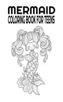 Mermaid Coloring Book For Teens