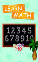 Learn Math Number 1-20: Learn how to write numbers from 1 to 20 in a funny way - Workbook for Preschool, Pre K and Kindergarten