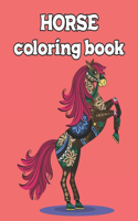 Horse Coloring Book