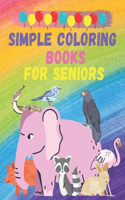 Simple Coloring books for seniors