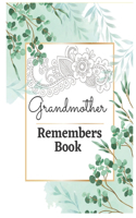 Grandmother Remembers Book