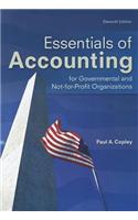 Essentials of Accounting for Governmental and Not-For-Profit Organizations