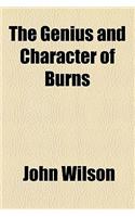 The Genius and Character of Burns