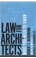 Law for Architects