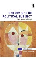 Theory of the Political Subject